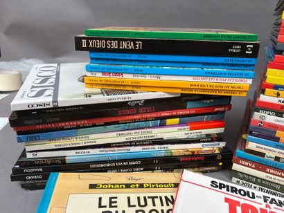 LOT d'environ 80 BD telles que Lucky Luck,...