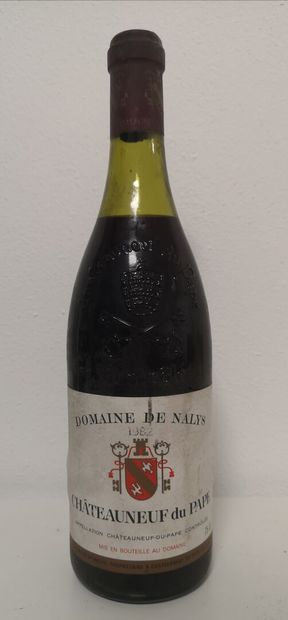 1 Bottle CHÂTEAUNEUF DU PAPE - Domaine de...