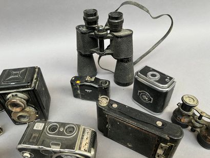 LOT of cameras, binoculars and lenses.
All...