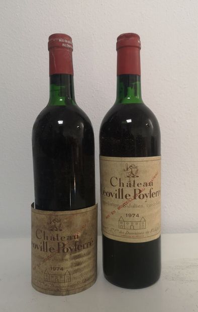 2 Bottles Château LEOVILLE POYFERRE - 2nd...