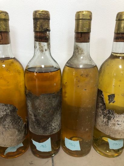 9 bouteilles clos saint robert
x4 1962, 
x3...