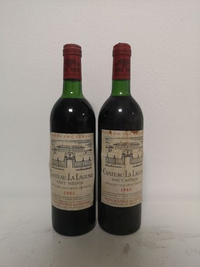 2 Bottles Château LA LAGUNE - 3rd Gcc Haut...
