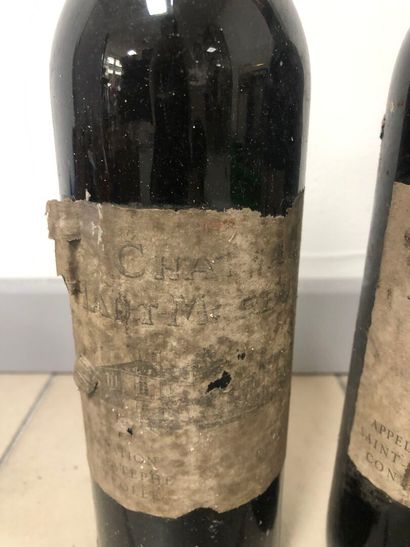 2 bouteilles Château HAUT MARBUZET - Saint...