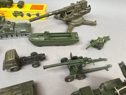 DINKY TOYS and SOLIDO mainly: 
Lots of military...