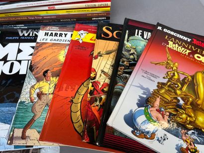 LOT d'environ 80 BD telles que Lucky Luck,...