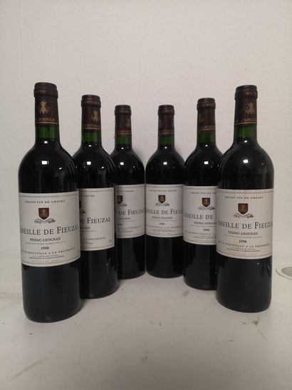 6 Bottles L'ABEILLE by Ch. de Fieuzal - Pessac...