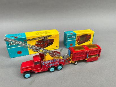CORGI TOYS :
Chipperfield's circus crane...
