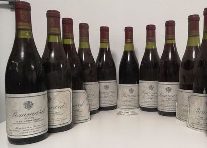 10 Bottles POMMARD 1er Cru Les Jarollières...