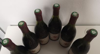 6 Bottles CHÂTEAUNEUF DU PAPE - Domaine de...