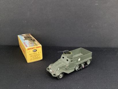 DINKY TOYS :
HALF-TRACK M3.
Avec accessoires,...