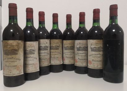 8 Bottles Château GRAND PUY LACOSTE - 5th...
