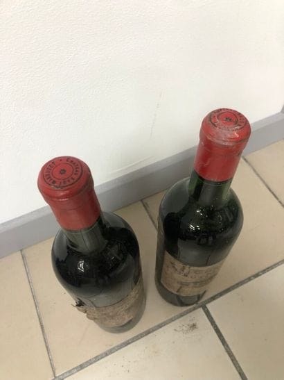 2 bouteilles Château HAUT MARBUZET - Saint...