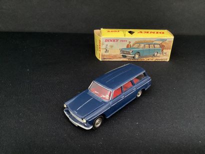 DINKY TOYS :
Peugeot 404, station wagon,...