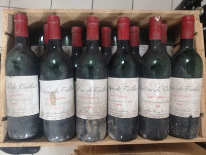 18 Bottles Château du TAILLAN - Haut Médoc,...
