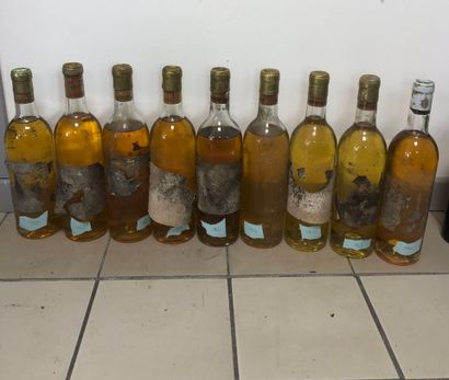 9 bouteilles clos saint robert
x4 1962, 
x3...