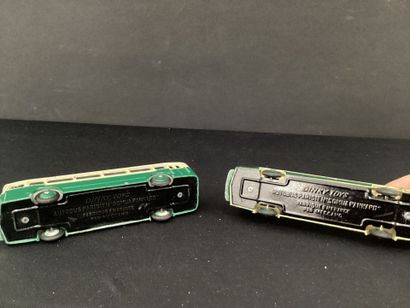 DINKY TOYS :
LOT de deux autocars 