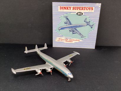 DINKY SUPERTOYS:
Avion modèle Super G constellation.
Dans...