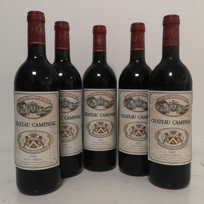 5 Bottles Château CAMENSAC - 5th Gcc Haut...
