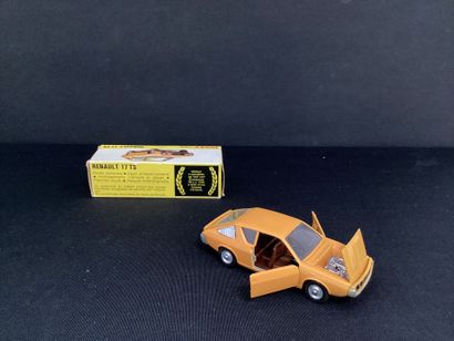 DINKY TOYS :
Renault 17 TS, orange.
Réédition.
Dans...