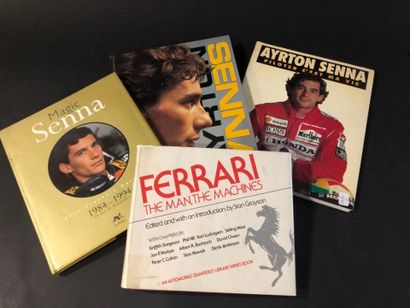 LOT de livres sur la voiture de course :
Ferrari,...