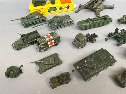 DINKY TOYS and SOLIDO mainly: 
Lots of military...