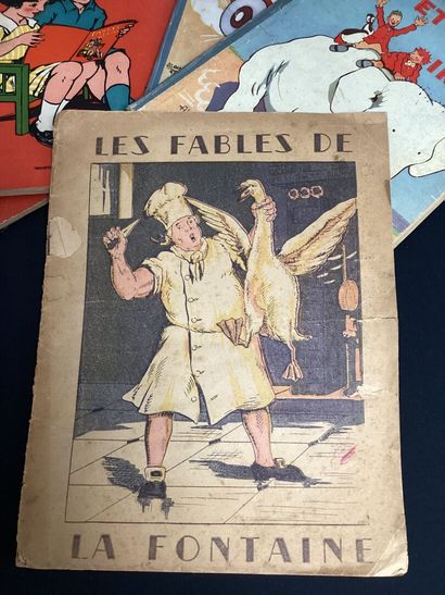 [ENFANTINA] LOT de huit livres comprenant...