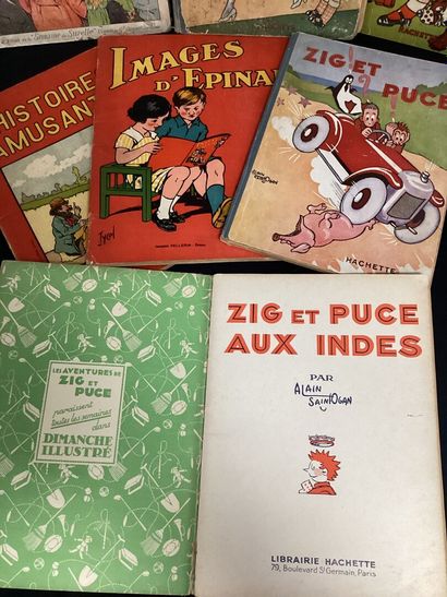 [ENFANTINA] LOT de huit livres comprenant...