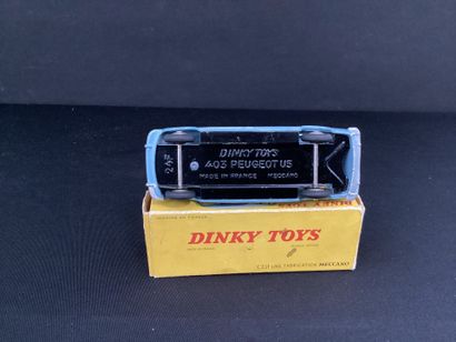 DINKY TOYS :
Peugeot 403, U5 station wagon,...