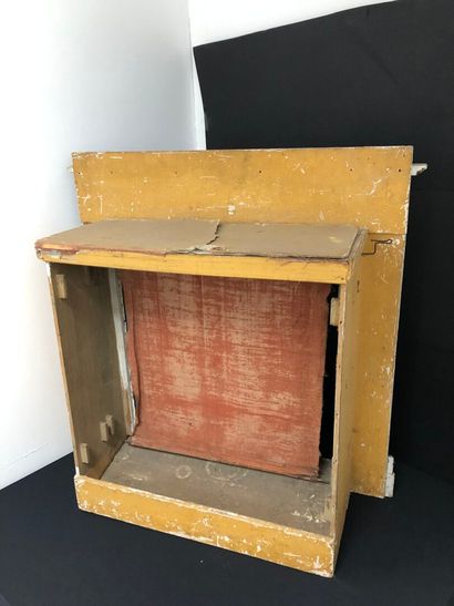 PETIT THEATRE « Opéra » en bois sculpté et...