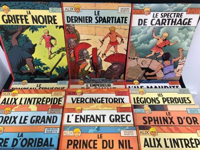 LOT de BD - LES AVENTURES D'ALIX 
Dix-neuf...