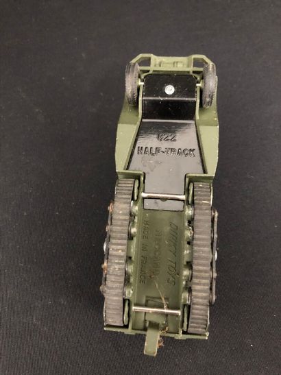 DINKY TOYS:
Half track, with machine gun.
Average...