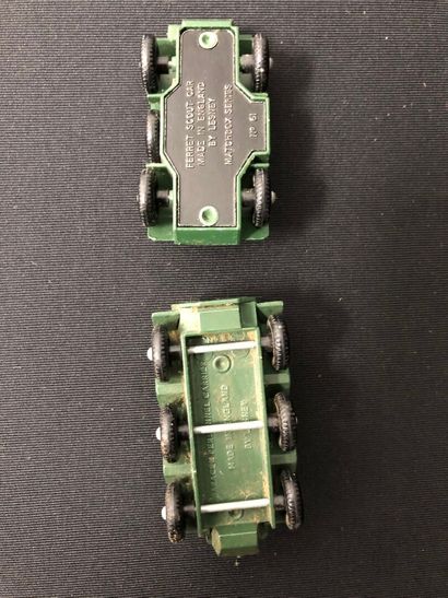 MATCHBOX/LESNEY :
LOT de deux véhicules militaires...
