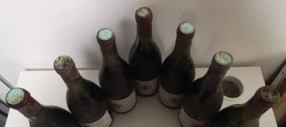 7 Bottles CHÂTEAUNEUF DU PAPE - Domaine de...