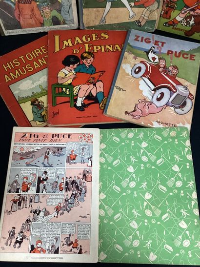 [ENFANTINA] LOT de huit livres comprenant...