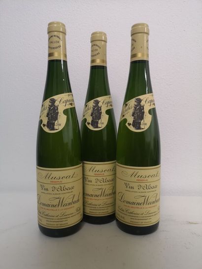 3 Bottles MUSCAT - Domaine WEINBACH Clos...
