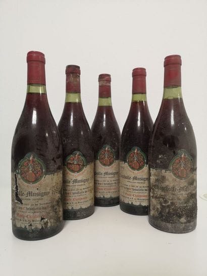 5 Bottles CHAMBOLLE MUSIGNY - Emile CHANDESAIS...