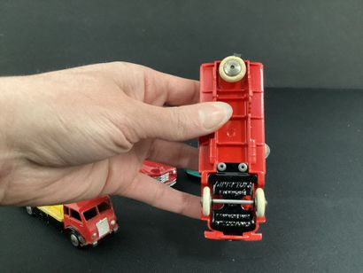 DINKY TOYS:
LOT of four small trucks including:
A...