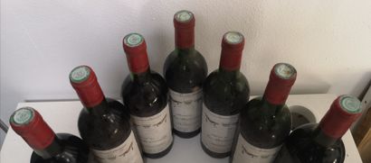 7 Bottles Mise de la BARONNIE (Baron de Rothschild)...