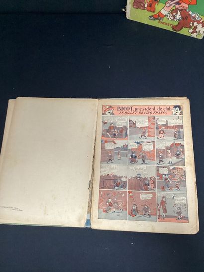[ENFANTINA] LOT de huit livres comprenant...