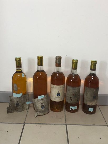 5 bouteilles Bastor Lamontagne
x2 1975, 
x1...