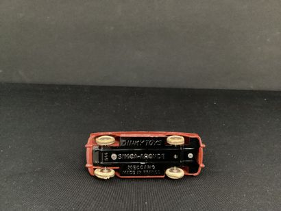 DINKY TOYS :
Simca Aronde P60, burgundy with...