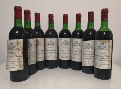 7 Bottles Château CANON de BREM - Fronsac...