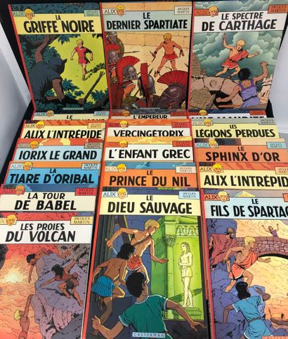 LOT de BD - LES AVENTURES D'ALIX 
Dix-neuf...