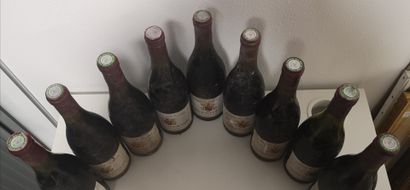 9 Bottles CHÂTEAUNEUF DU PAPE - Domaine de...