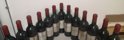 12 Bottles Château LALANDE BORIE - Saint...