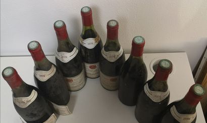 8 Bottles CROZES HERMITAGE - Léon Barbier...
