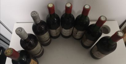 8 Bottles BORDEAUX DIVERS FOR SALE AS IS...