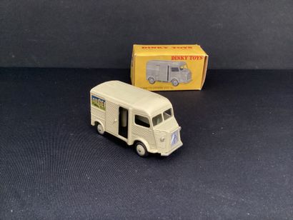 DINKY TOYS :
Citroën 1200K, jaune. Publicité...