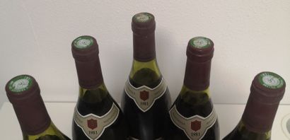 5 Bottles NUITS SAINT GEORGES 1er Cru Clos...