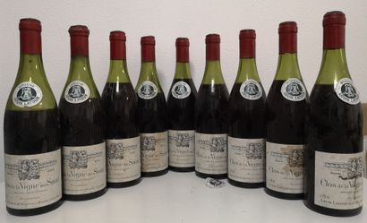 9 Bottles CORTON Grand Cru Clos de la Vigne...